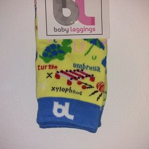 " ABC" Baby Leg warmers